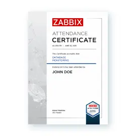 Zabbix Certificate
