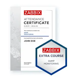 Zabbix Certificate