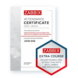 Zabbix Certificate