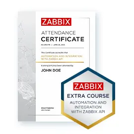 Zabbix Certificate